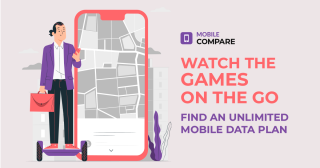 Watch the Games on the Go: Find an Unlimited Mobile Data Plan
