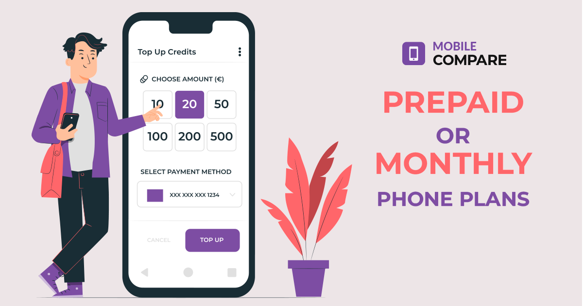 Prepaid or Monthly Phone Plans