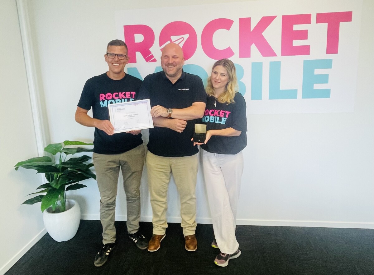 James Whittome - Head of Mobile at Rocket Mobile NZ | Gavin Male = NZ Compare CEO | Katie Parker, Head of Marketing at Rocket Mobile NZ